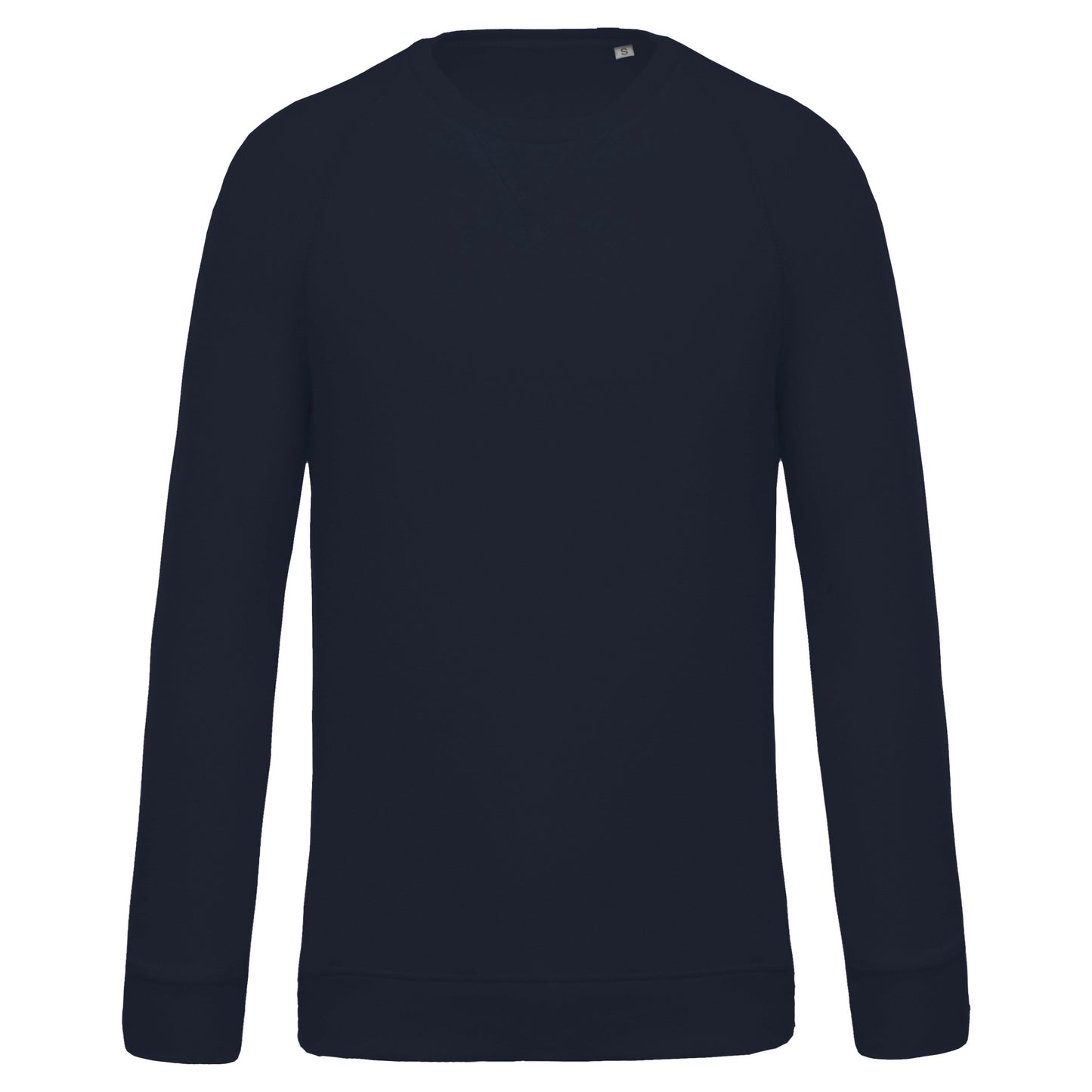 K480 - Sweat-shirt Bio col rond manches raglan homme