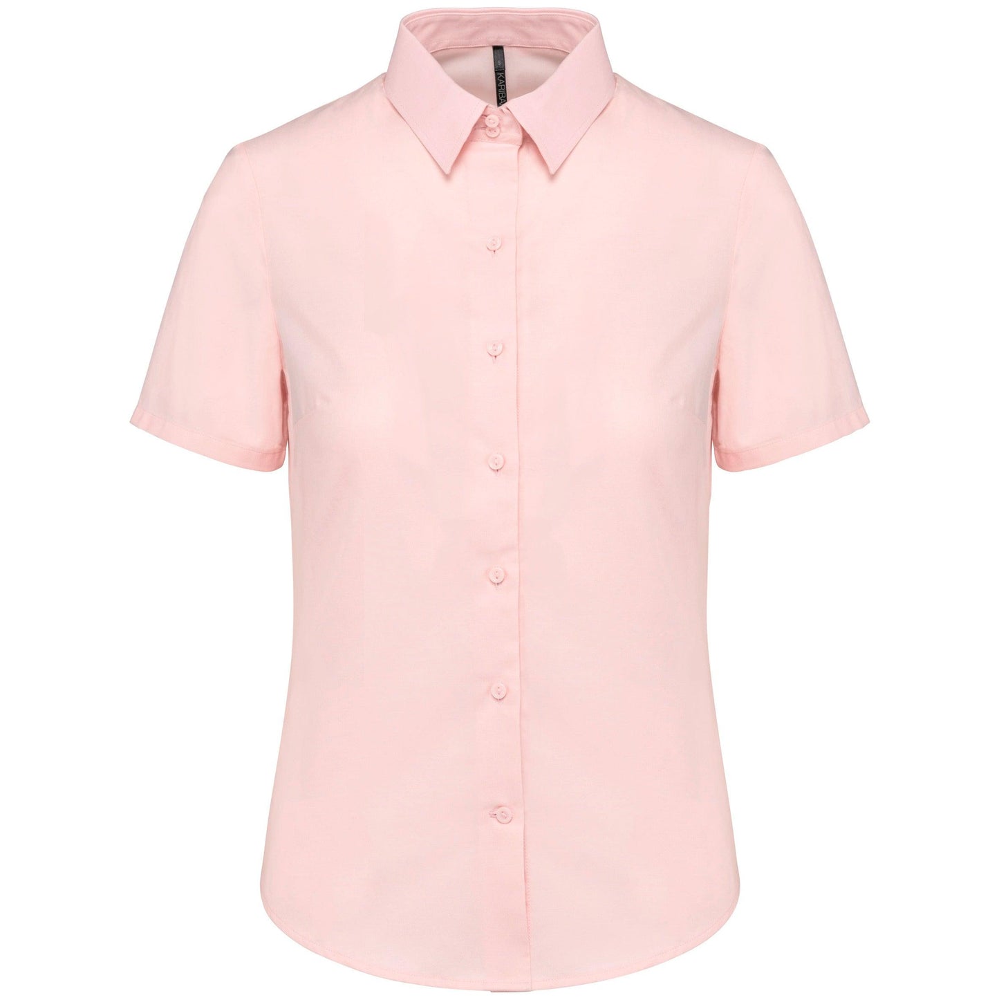 K536 - Chemise Oxford manches courtes femme - Ak. Custom Clothting Solutions