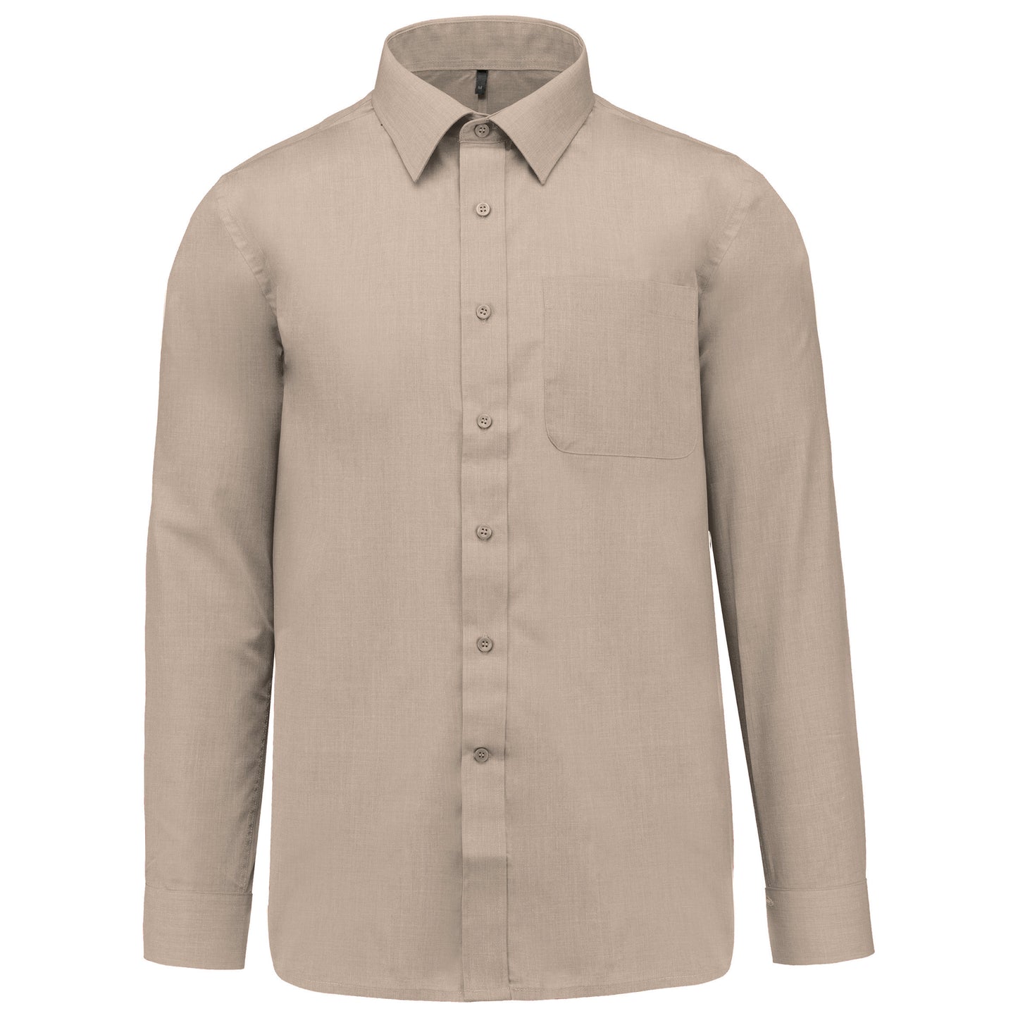 K545 - Chemise popeline polycoton entretien facile homme