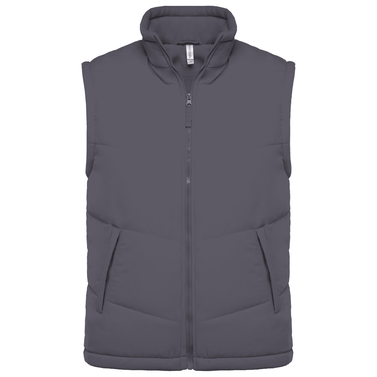 K6118 - Bodywarmer doublé polaire unisexe - Ak. Custom Clothting Solutions