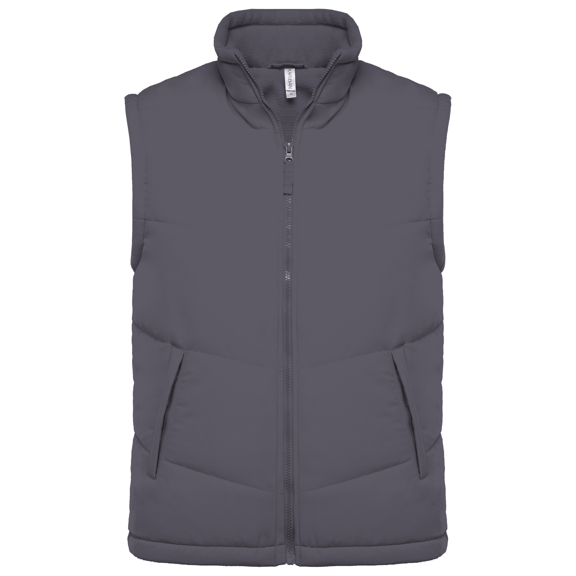 K6118 - Bodywarmer doublé polaire unisexe - Ak. Custom Clothting Solutions