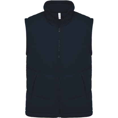 K6118 - Bodywarmer doublé polaire unisexe - Ak. Custom Clothting Solutions