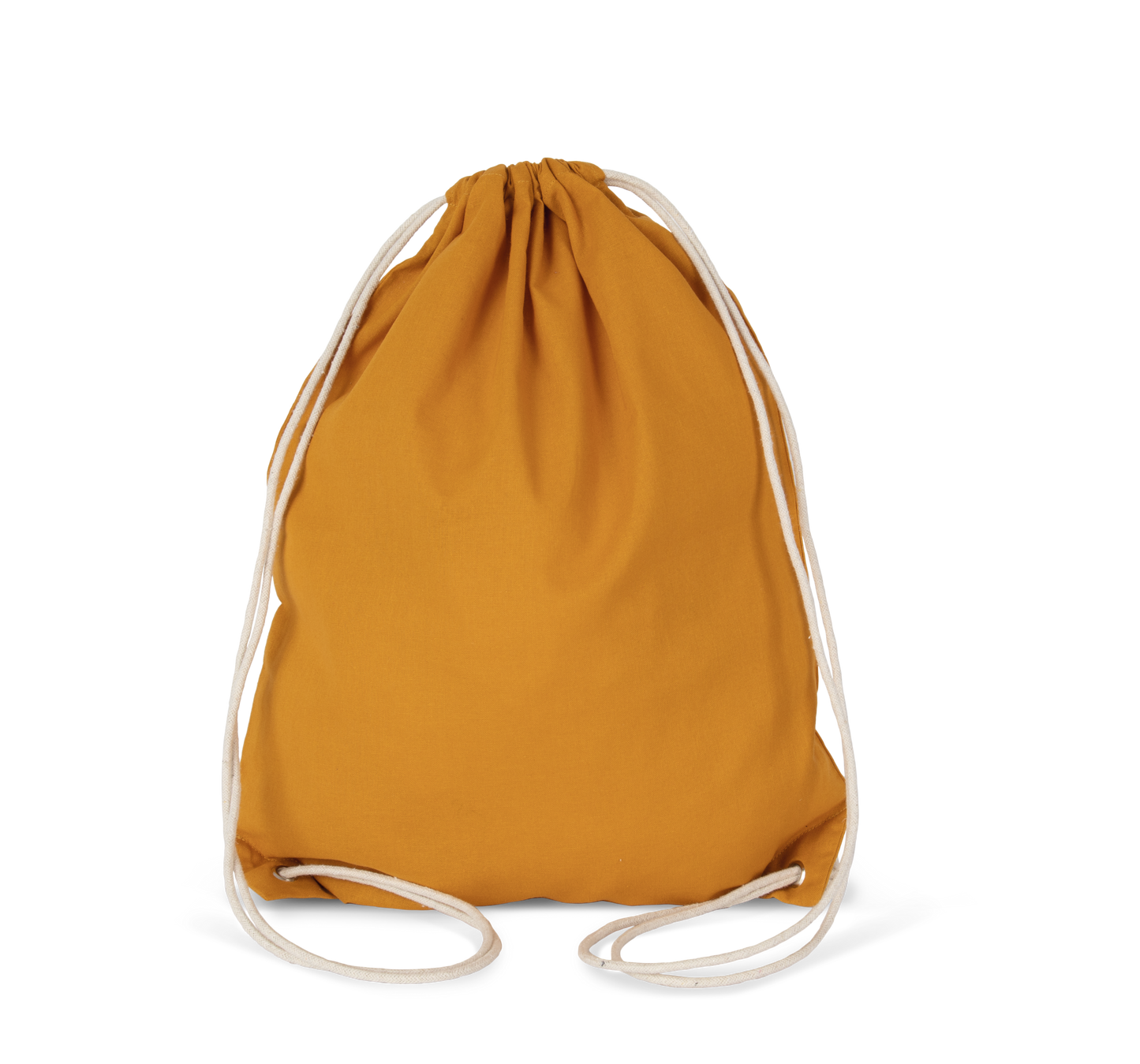 KI0125 - Sac à dos en coton avec cordelettes