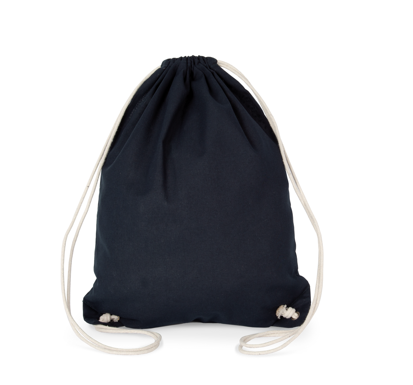 KI0125 - Sac à dos en coton avec cordelettes