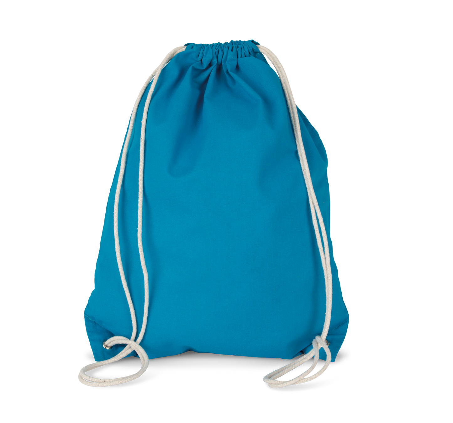 KI0125 - Sac à dos en coton avec cordelettes