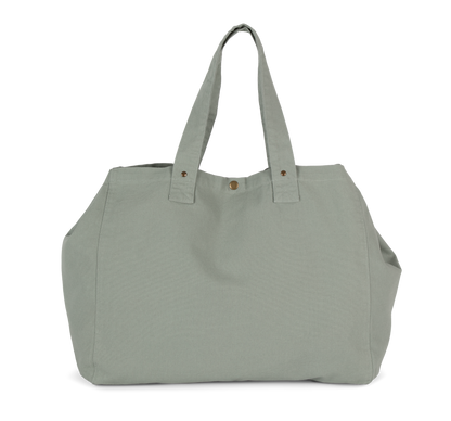 KI3208 - Sac shopping en coton délavé