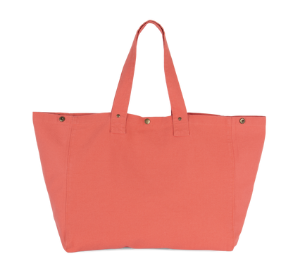 KI3208 - Sac shopping en coton délavé