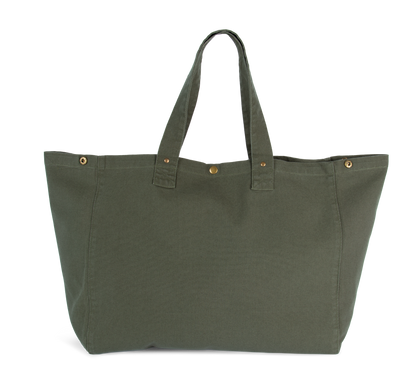 KI3208 - Sac shopping en coton délavé