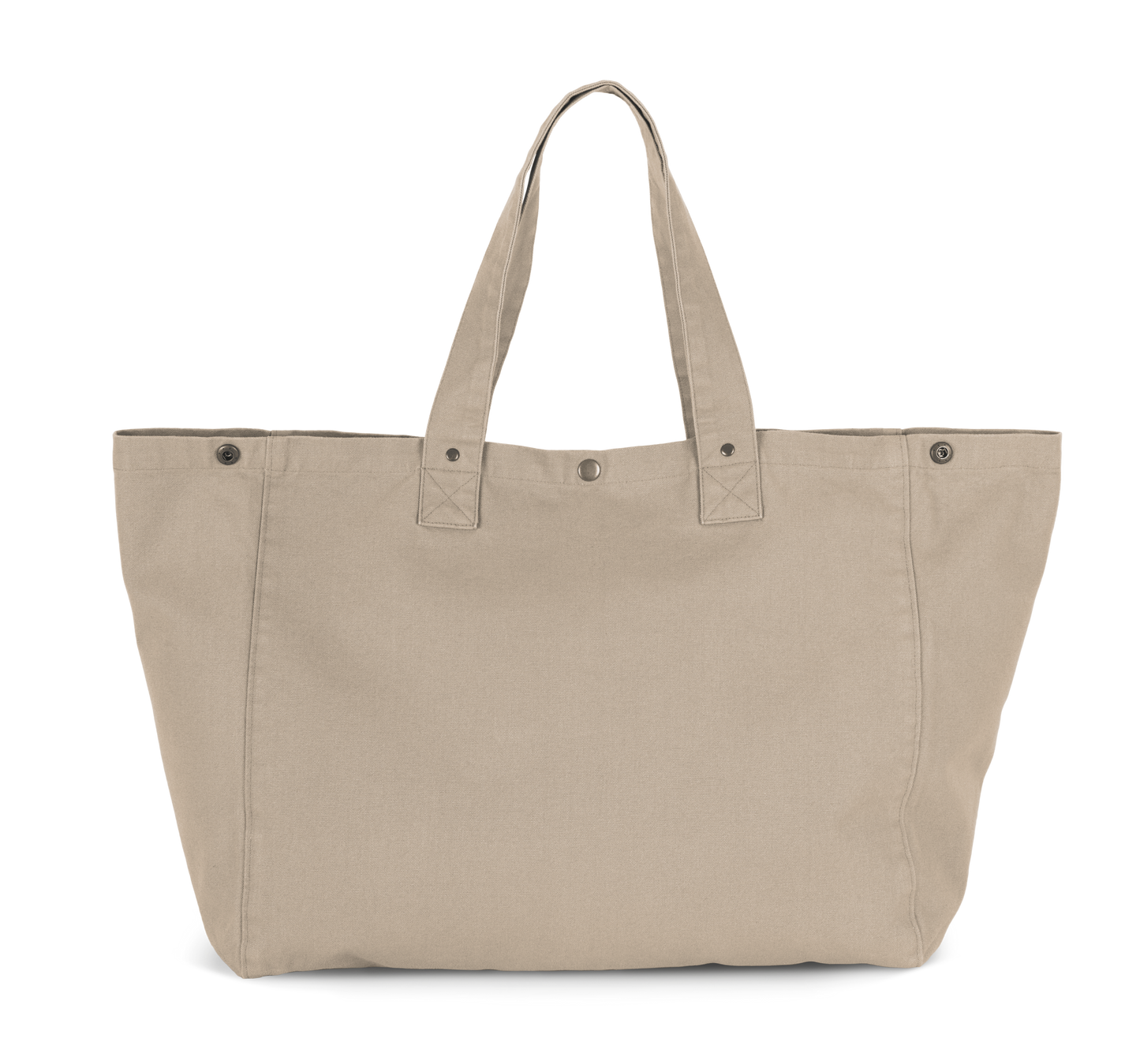 KI3208 - Sac shopping en coton délavé