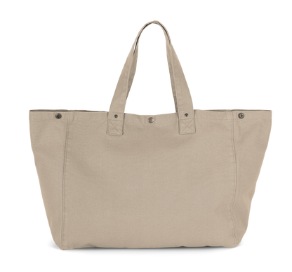 KI3208 - Sac shopping en coton délavé