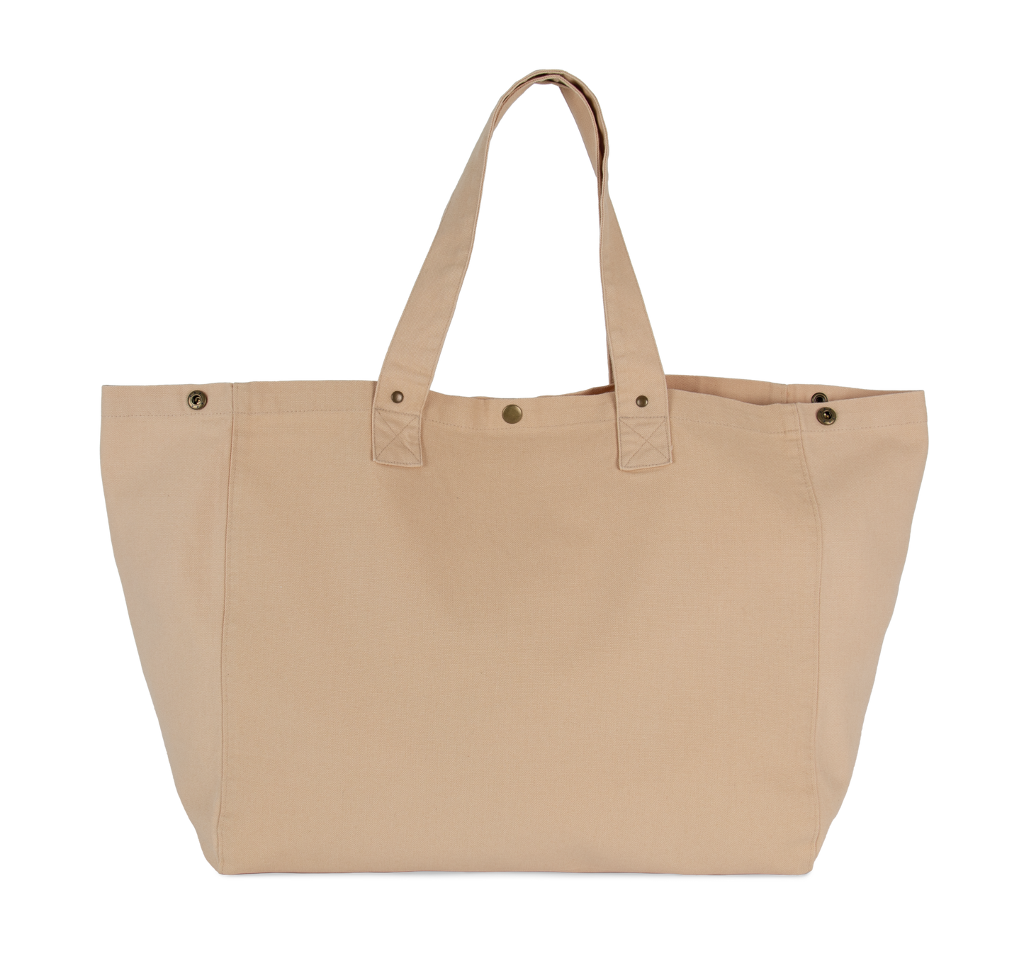 KI3208 - Sac shopping en coton délavé
