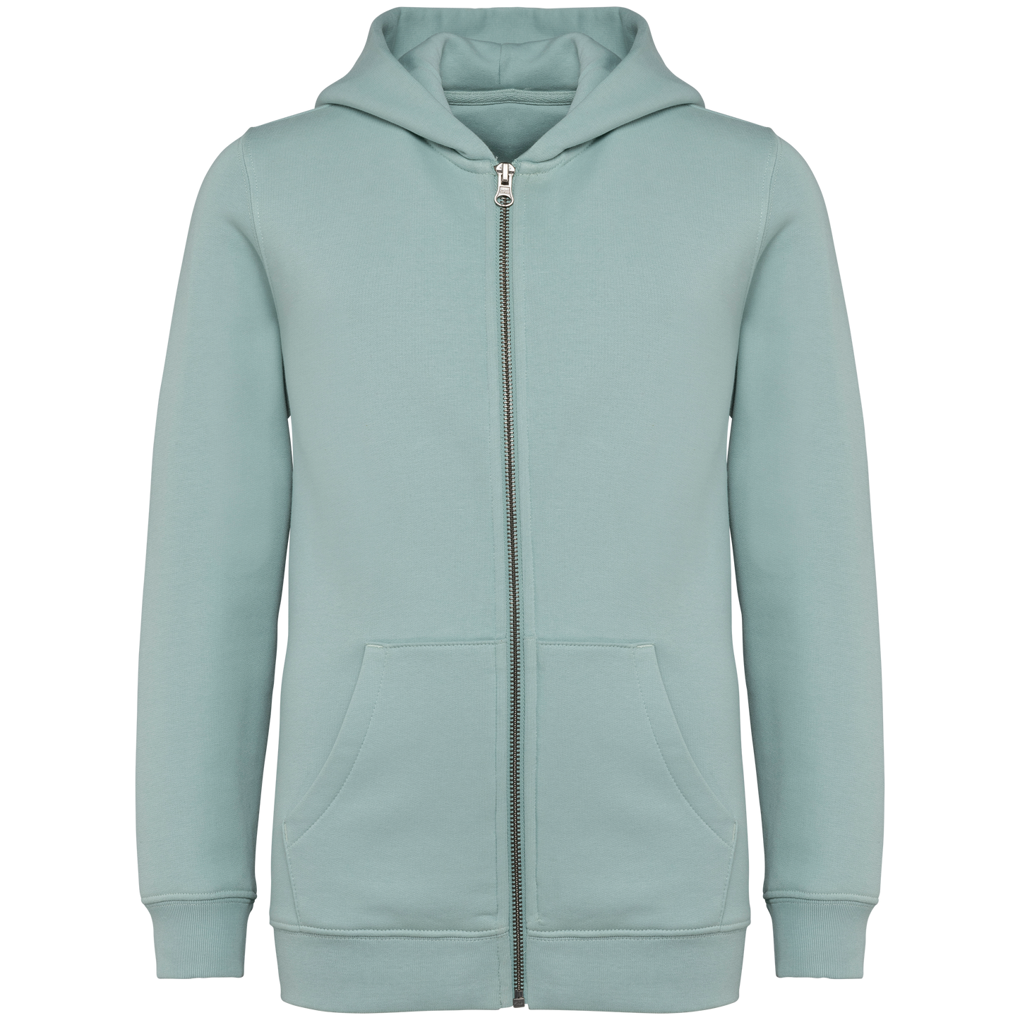 NS405 - Sweat-shirt écoresponsable zippé à capuche enfant