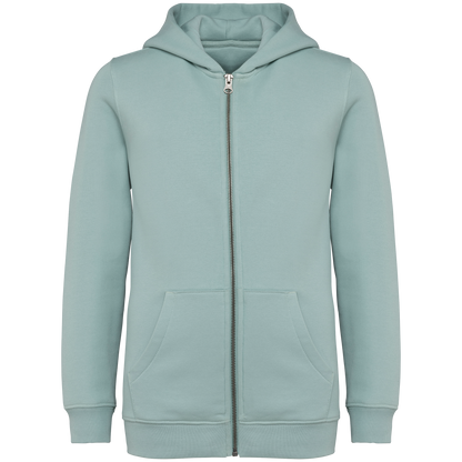 NS405 - Sweat-shirt écoresponsable zippé à capuche enfant