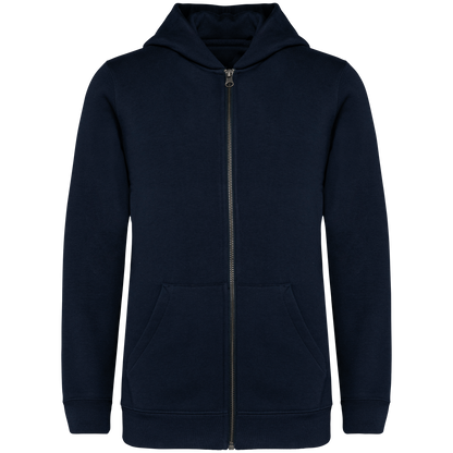 NS405 - Sweat-shirt écoresponsable zippé à capuche enfant