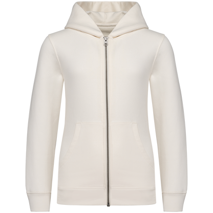 NS405 - Sweat-shirt écoresponsable zippé à capuche enfant