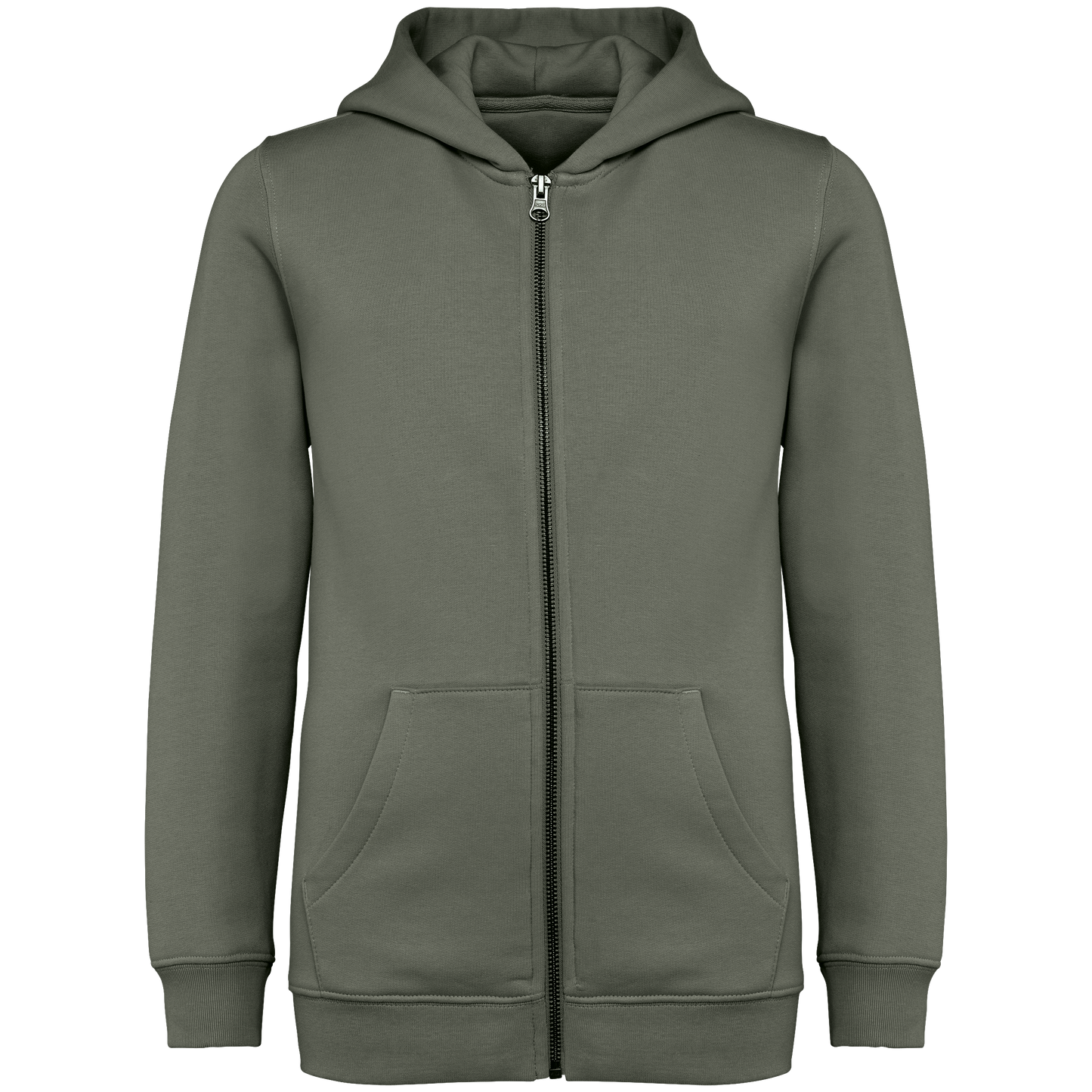 NS405 - Sweat-shirt écoresponsable zippé à capuche enfant