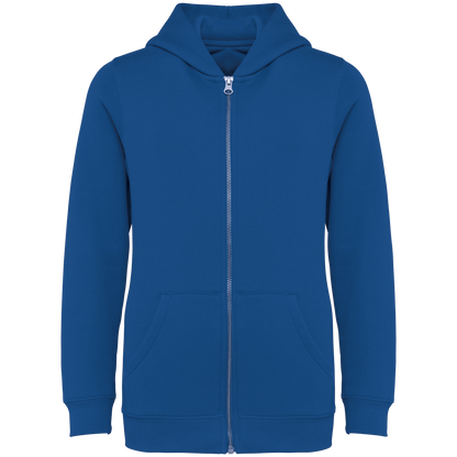 NS405 - Sweat-shirt écoresponsable zippé à capuche enfant