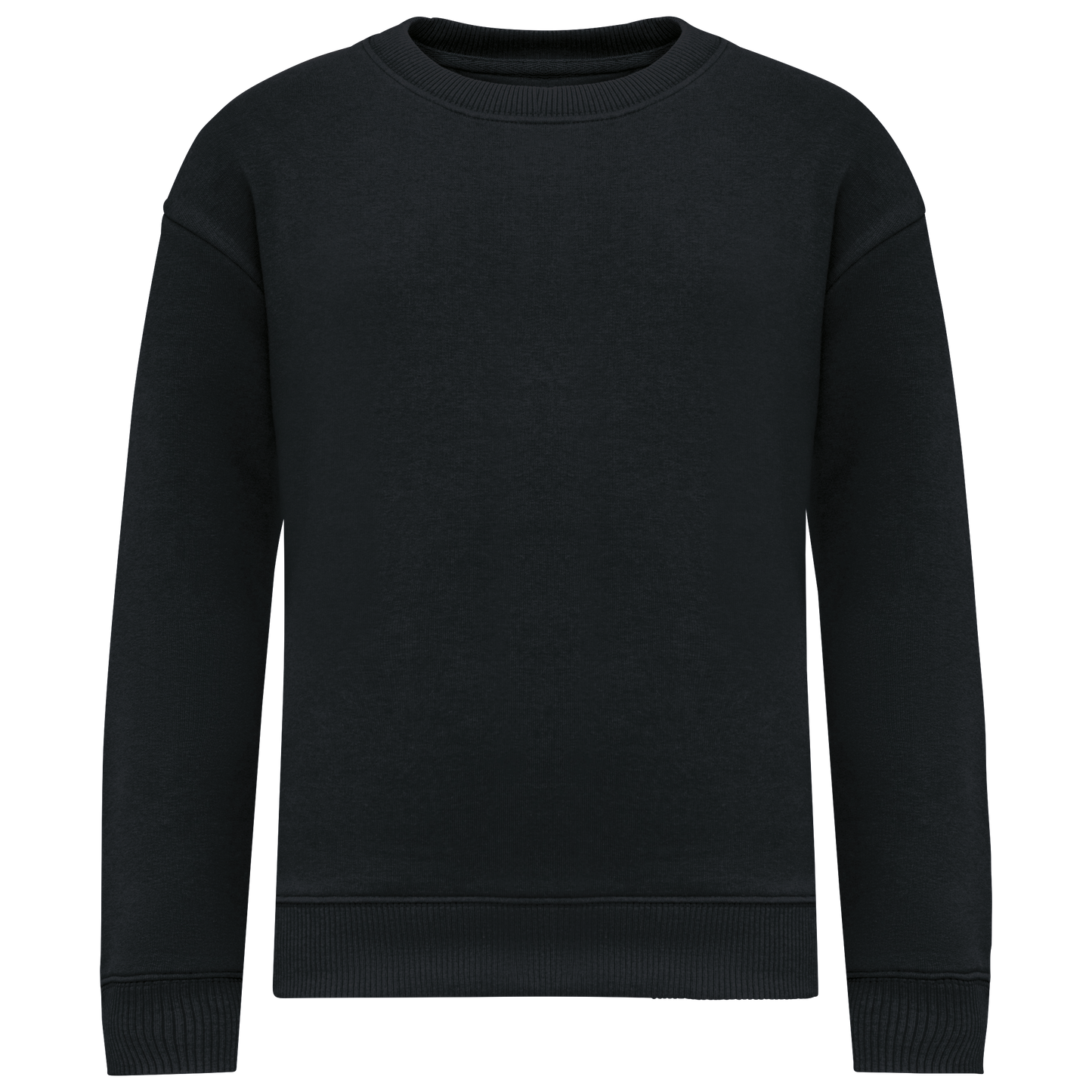 NS437 - Sweat-shirt écoresponsable à col rond oversize enfant