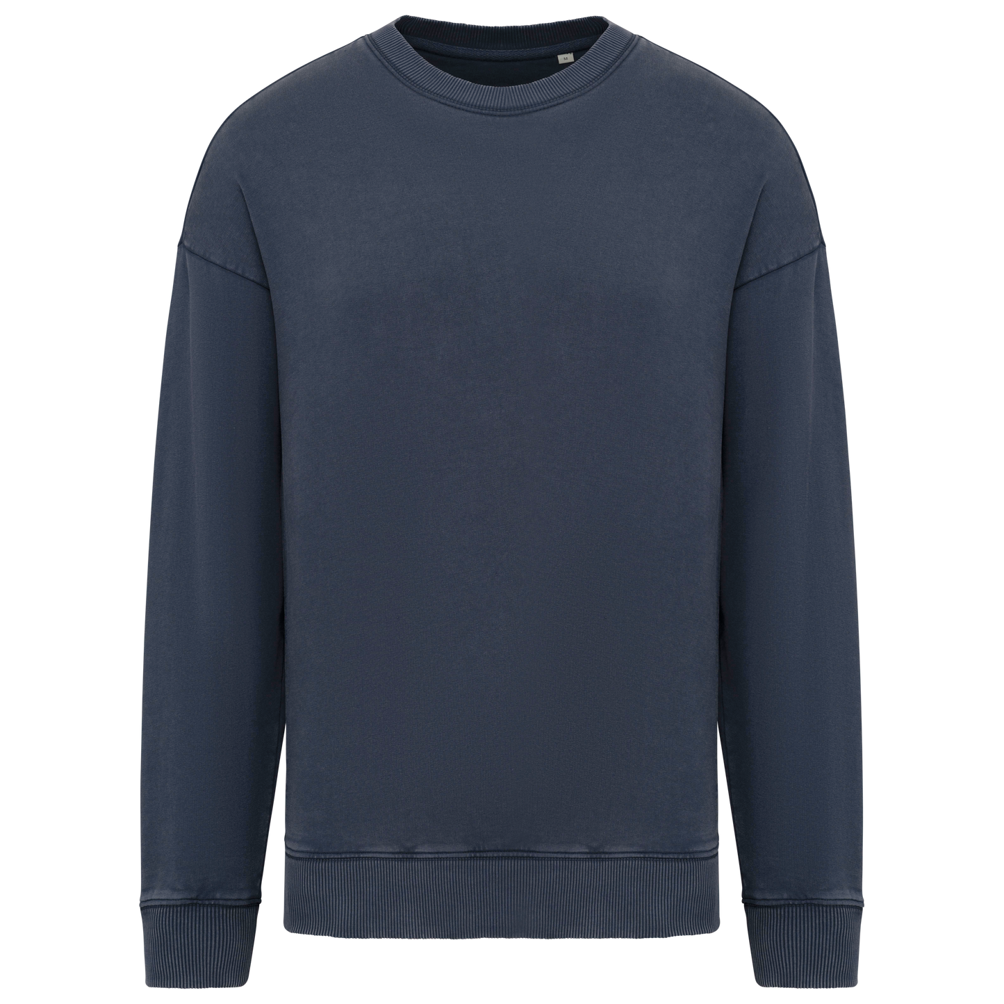 NS447 - Sweat-shirt écoresponsable à col rond délavé oversize unisexe