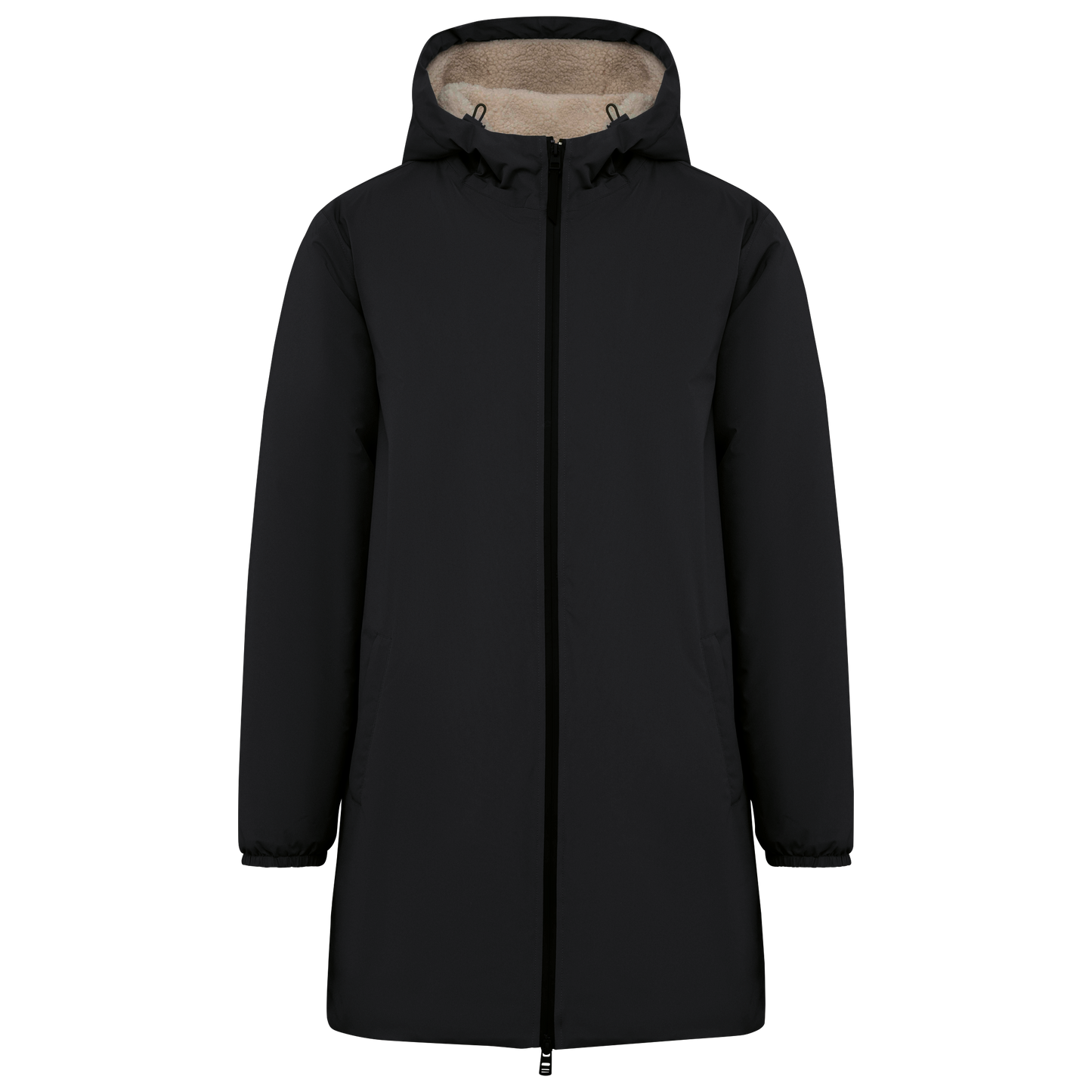 NS609 - Veste écoresponsable imperméable doublée en sherpa unisexe