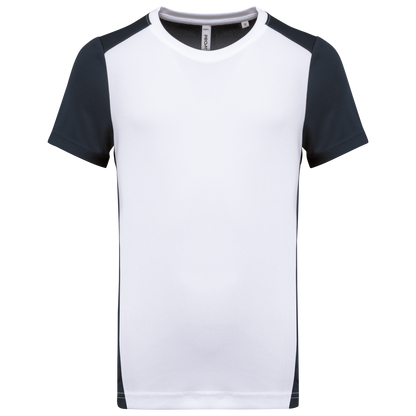 PA4014 - T-shirt de sport écoresponsable bicolore homme