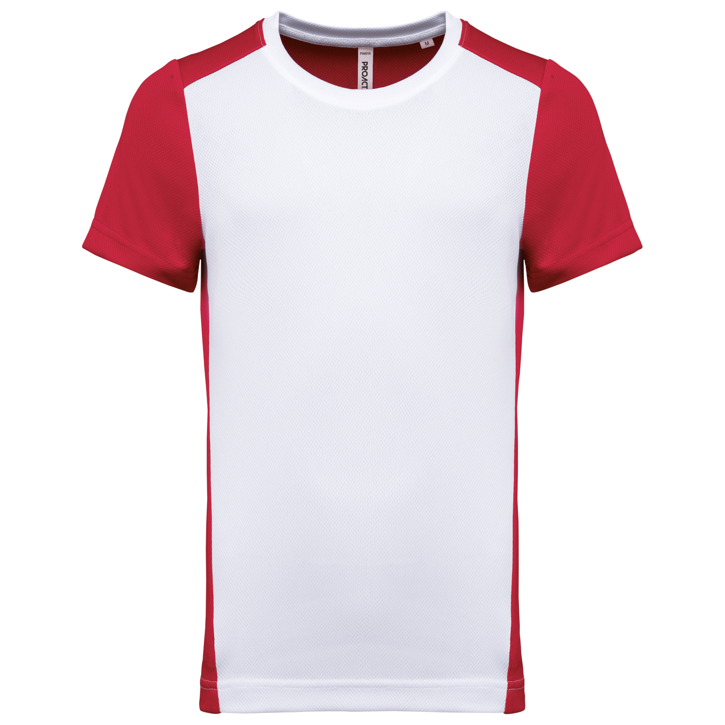 PA4014 - T-shirt de sport écoresponsable bicolore homme