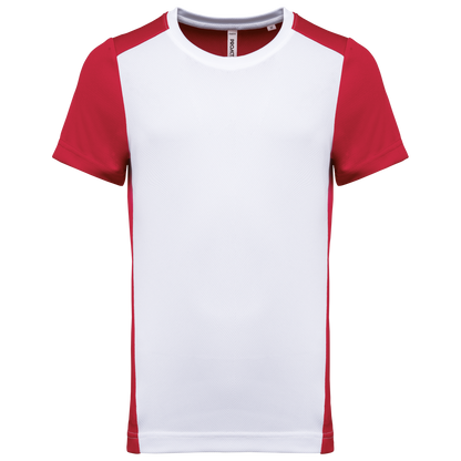 PA4014 - T-shirt de sport écoresponsable bicolore homme