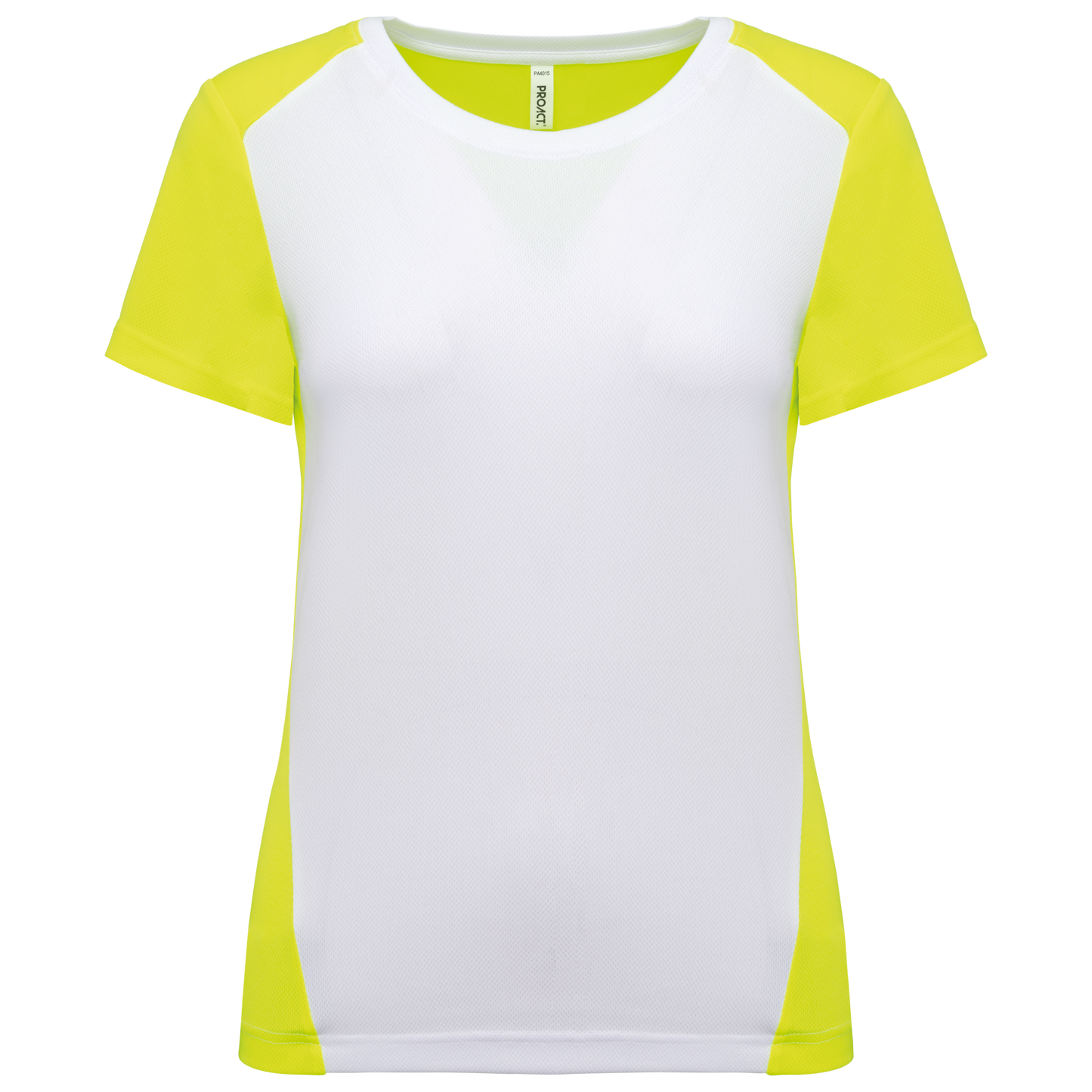 PA4015 - T-shirt de sport écoresponsable bicolore femme