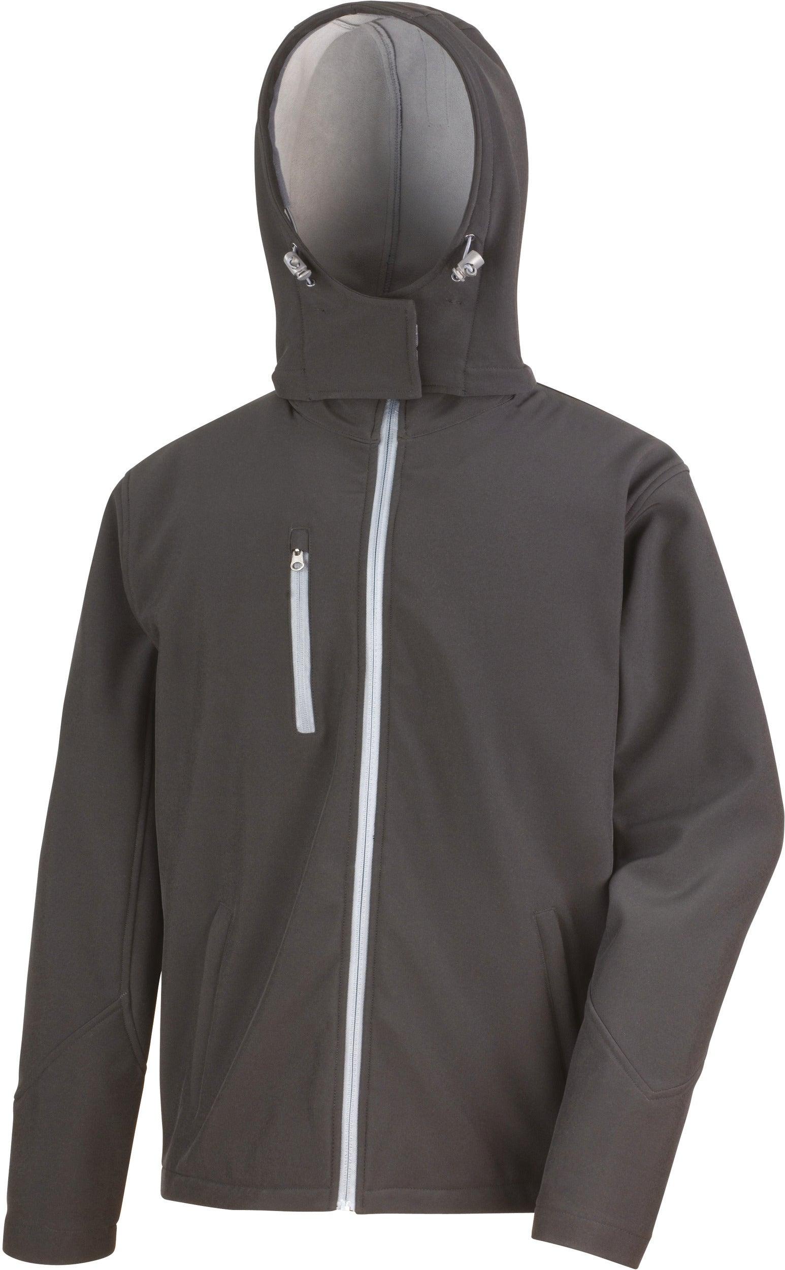 R230M - Veste Softshell Capuche Homme TX Performance - Ak. Custom Clothting Solutions