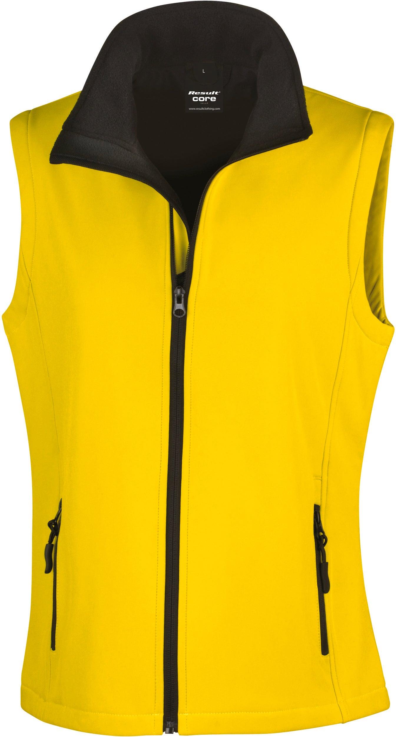 R232F - Bodywarmer Softshell Femme Printable - Ak. Custom Clothting Solutions