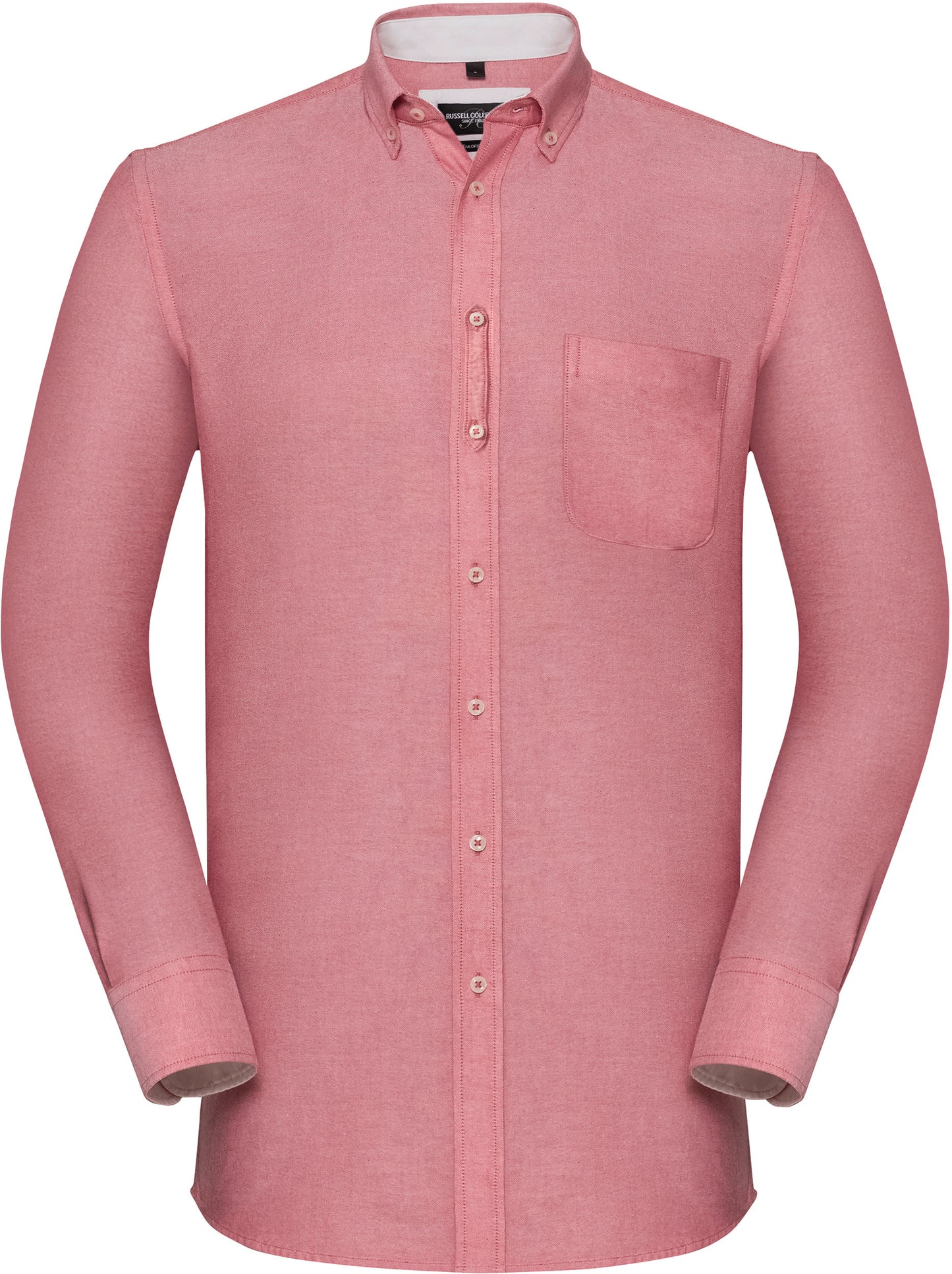 RU920M - Chemise Oxford lavée manches longues