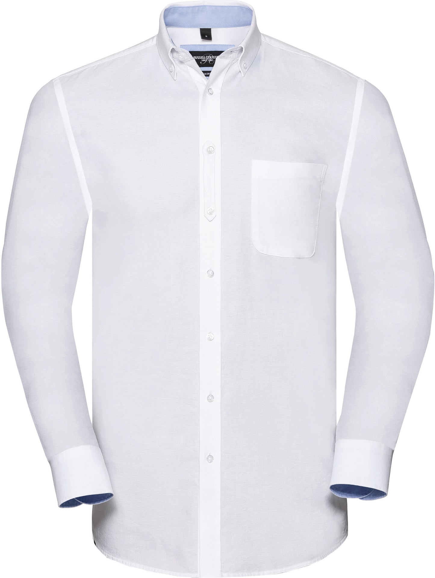 RU920M - Chemise Oxford lavée manches longues