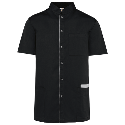 WK505 - Blouse polycoton avec boutons-pression homme - Ak. Custom Clothting Solutions