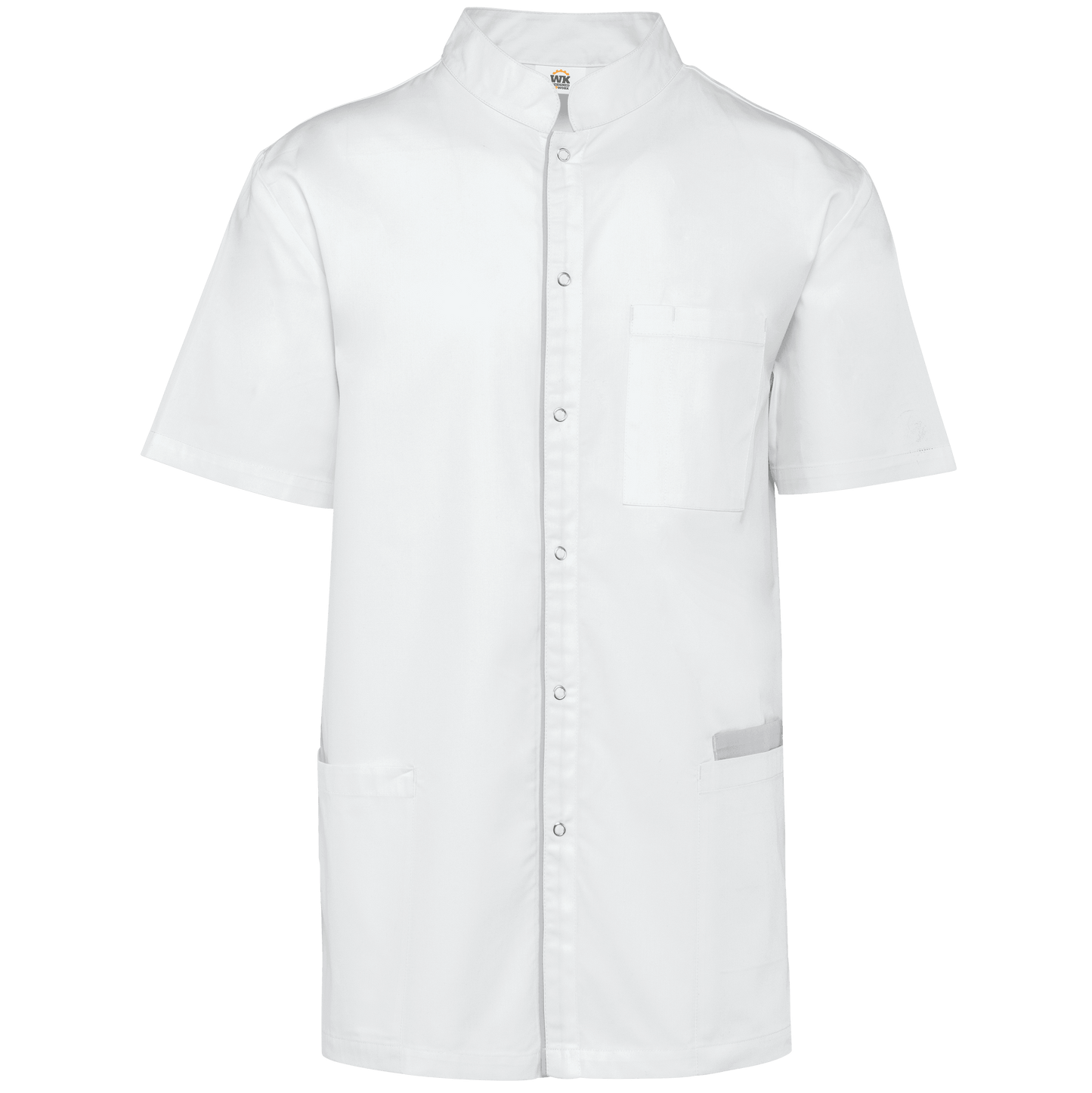 WK505 - Blouse polycoton avec boutons-pression homme - Ak. Custom Clothting Solutions