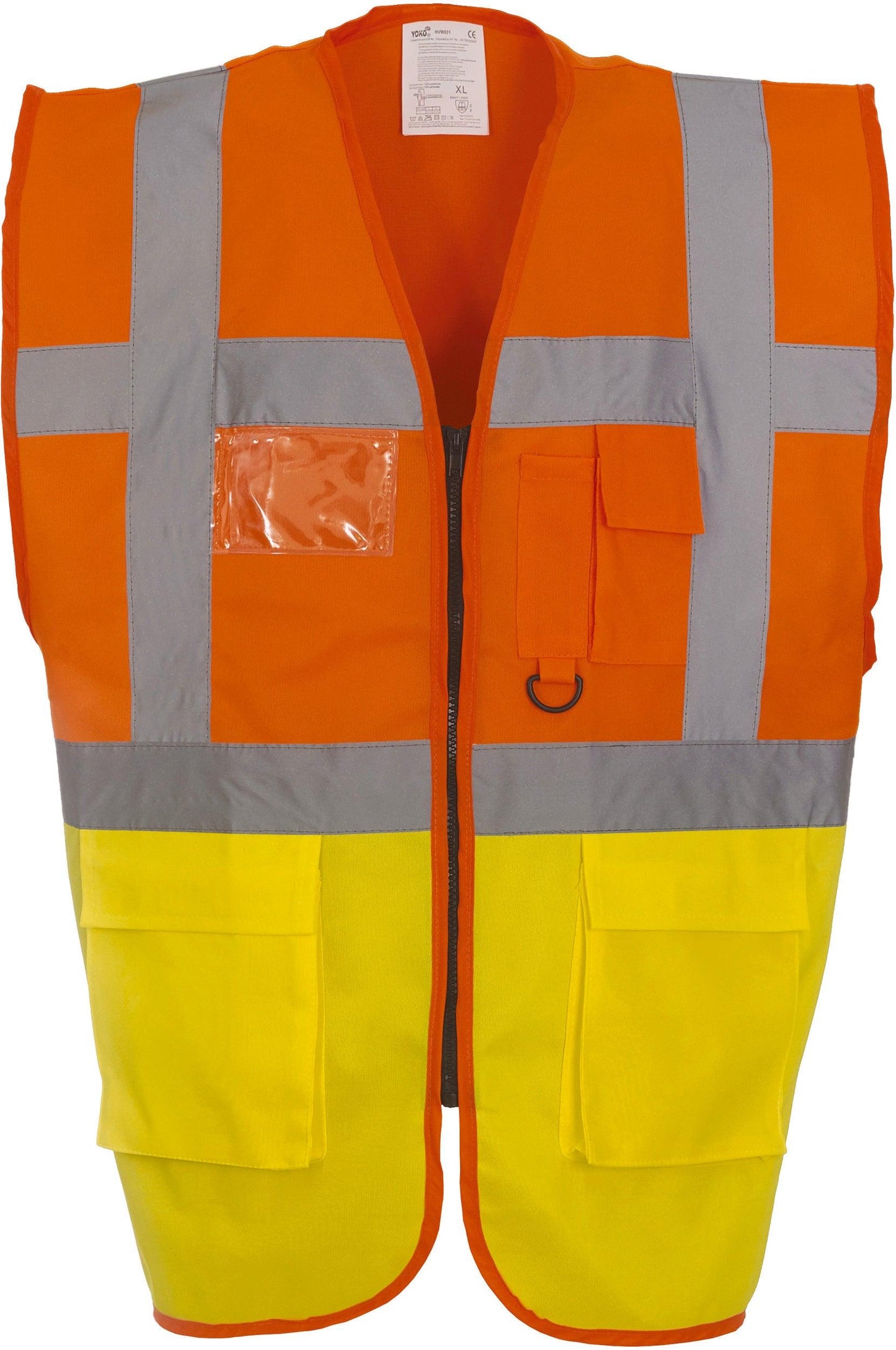 YHVW801 - Gilet multifonction haute visibilité