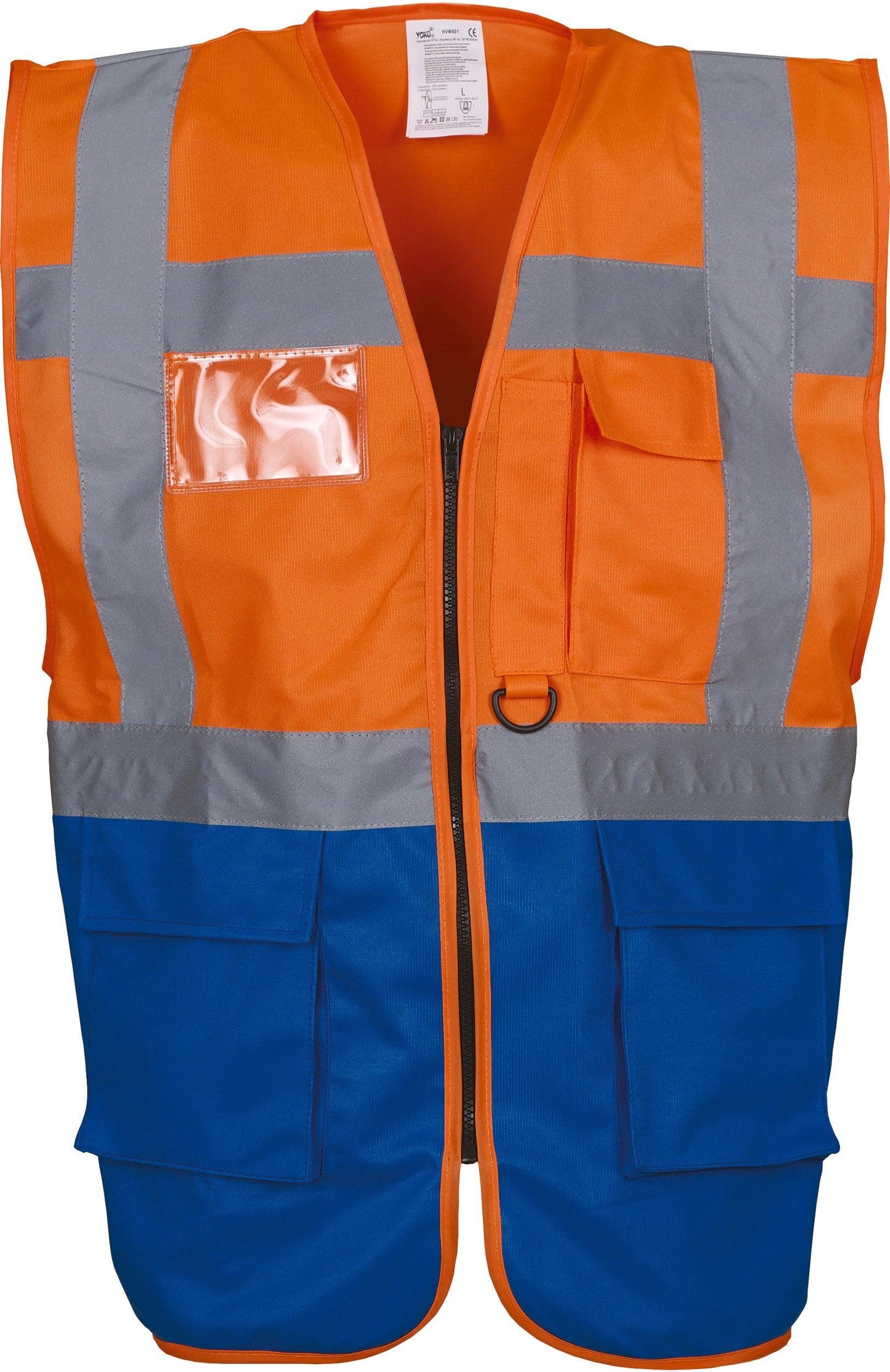 YHVW801 - Gilet multifonction haute visibilité