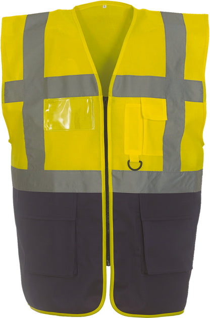 YHVW801 - Gilet multifonction haute visibilité