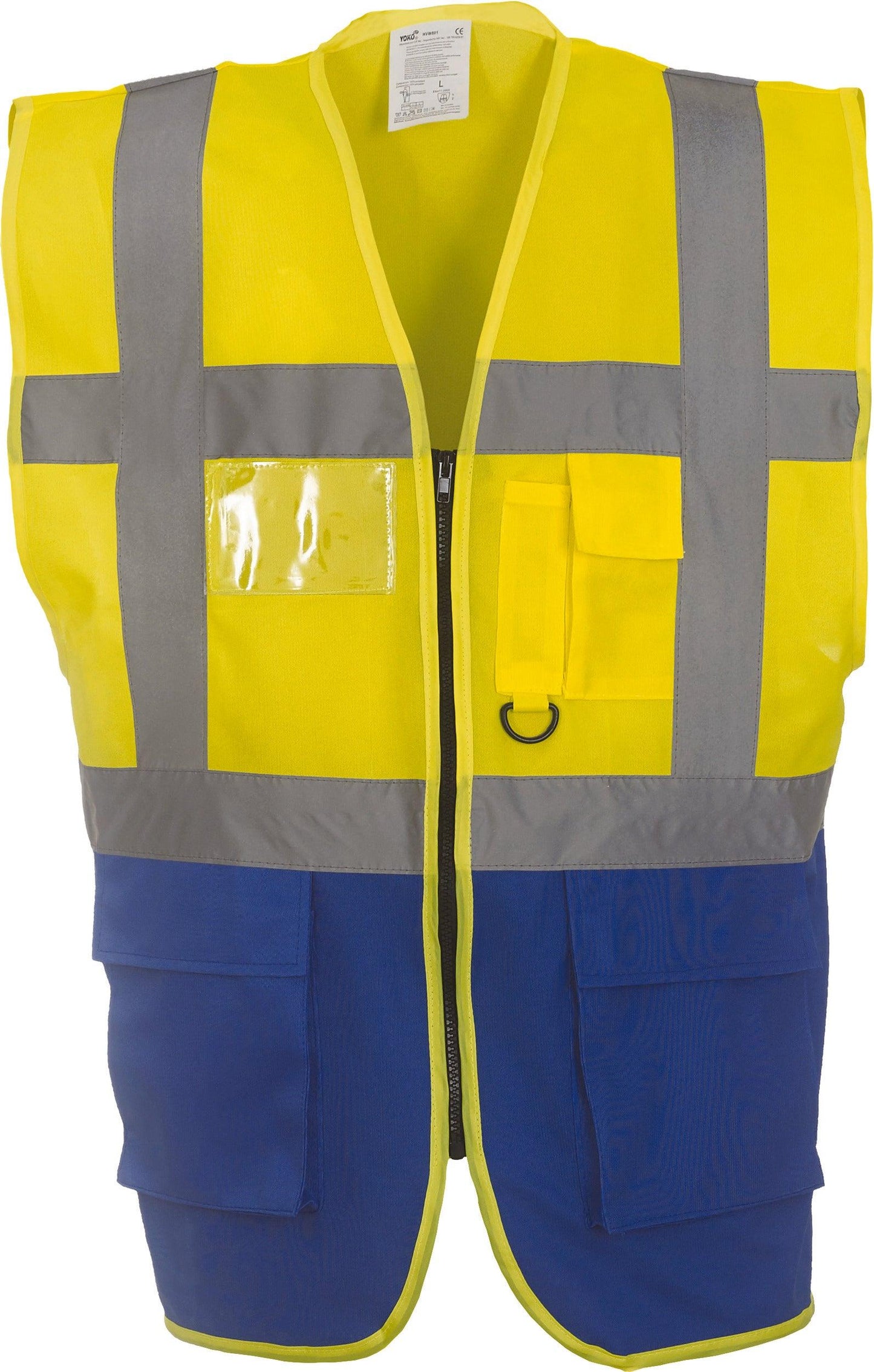 YHVW801 - Gilet multifonction haute visibilité