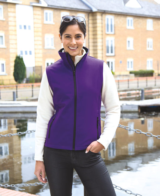 R232F - Bodywarmer Softshell Femme Printable