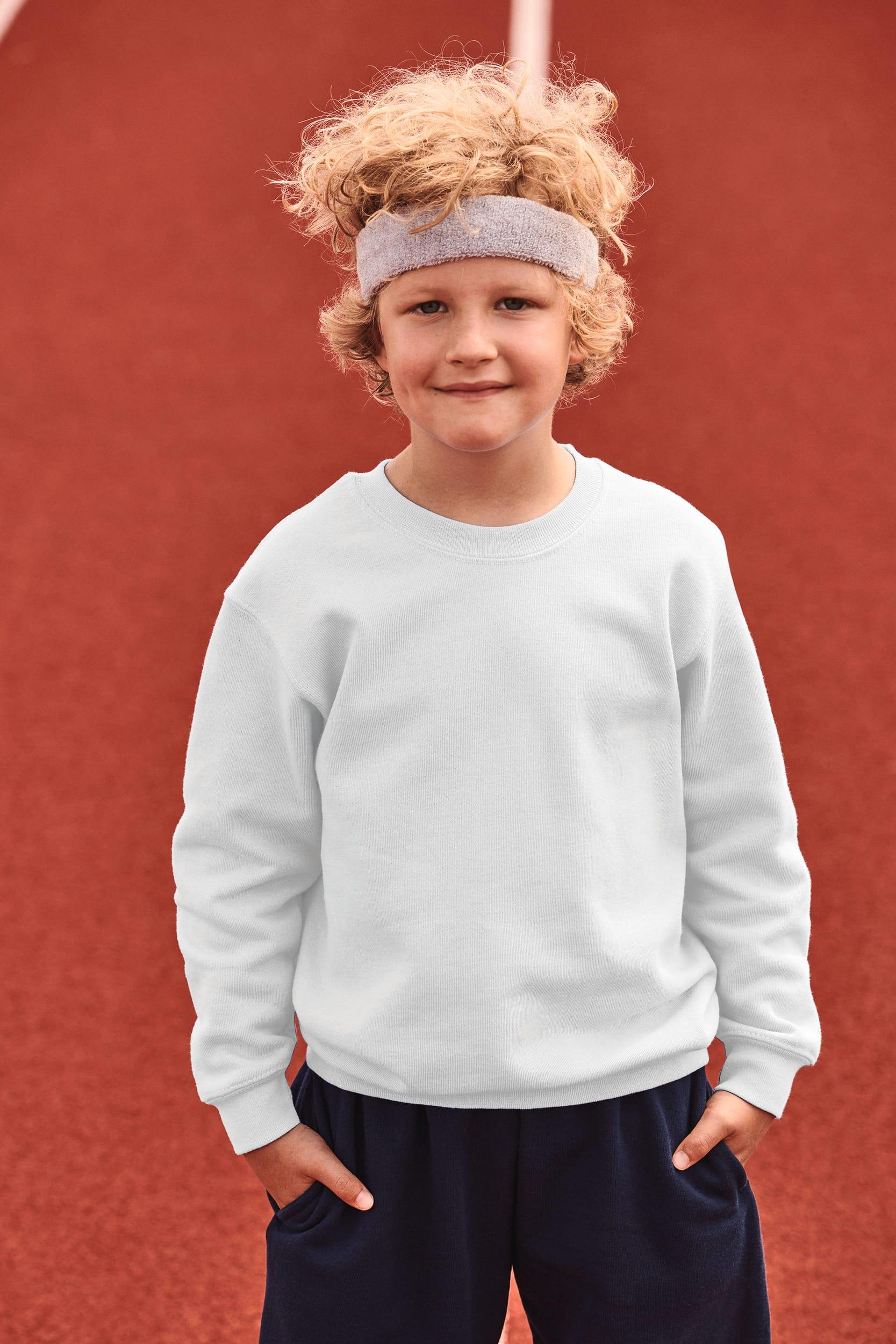 SC62041 - Sweat-shirt enfant col rond Classic - Ak. Custom Clothting Solutions