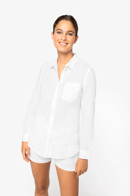 NS505 - Chemise en lin femme