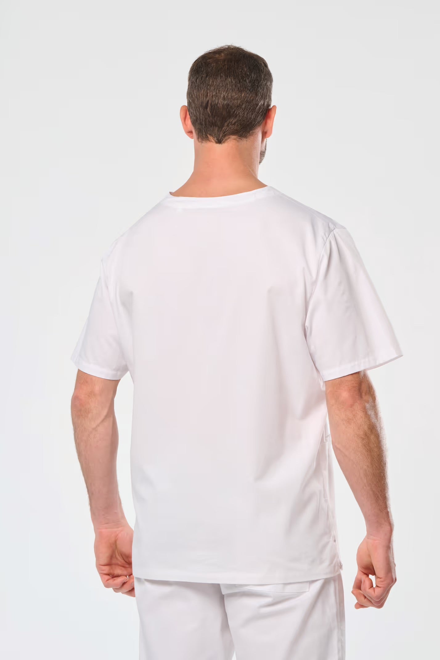 WK504 - Tunique coton manches courtes unisexe