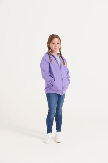 JH050K - Sweat zippé à capuche enfant