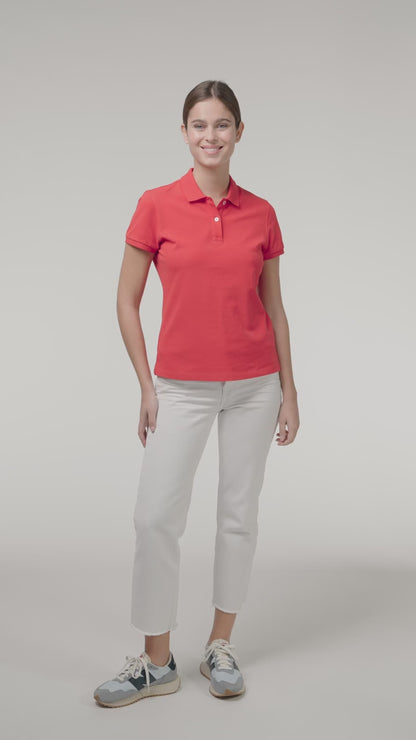 NS208 - Polo écoresponsable maille piquée femme