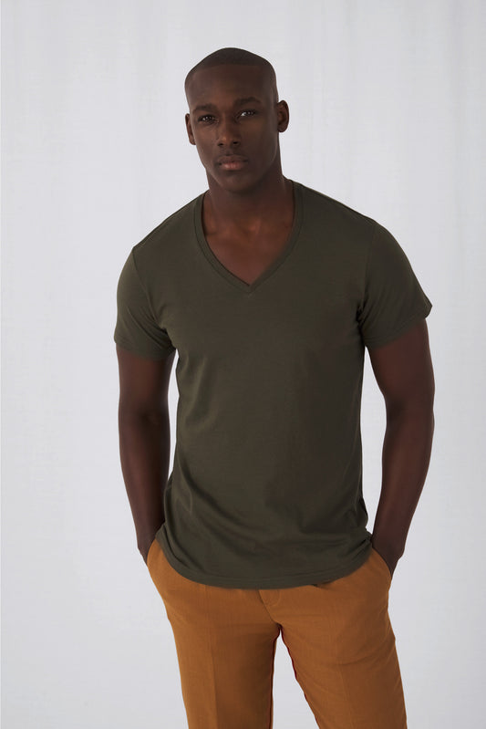 TM044 - T-shirt BIO Inspire col V Homme