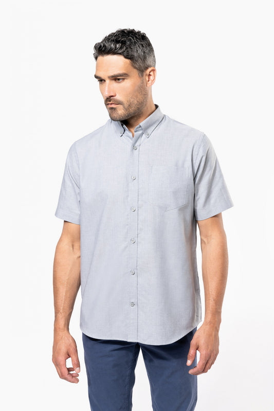 K535 - Chemise Oxford manches courtes