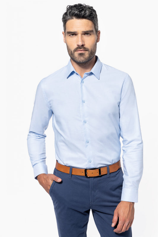 K595 - Chemise oxford manches longues homme