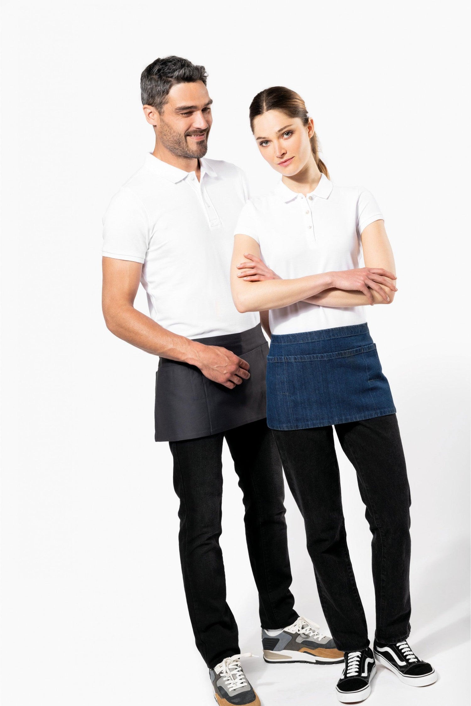 K886 - Tablier coton court - Ak. Custom Clothting Solutions
