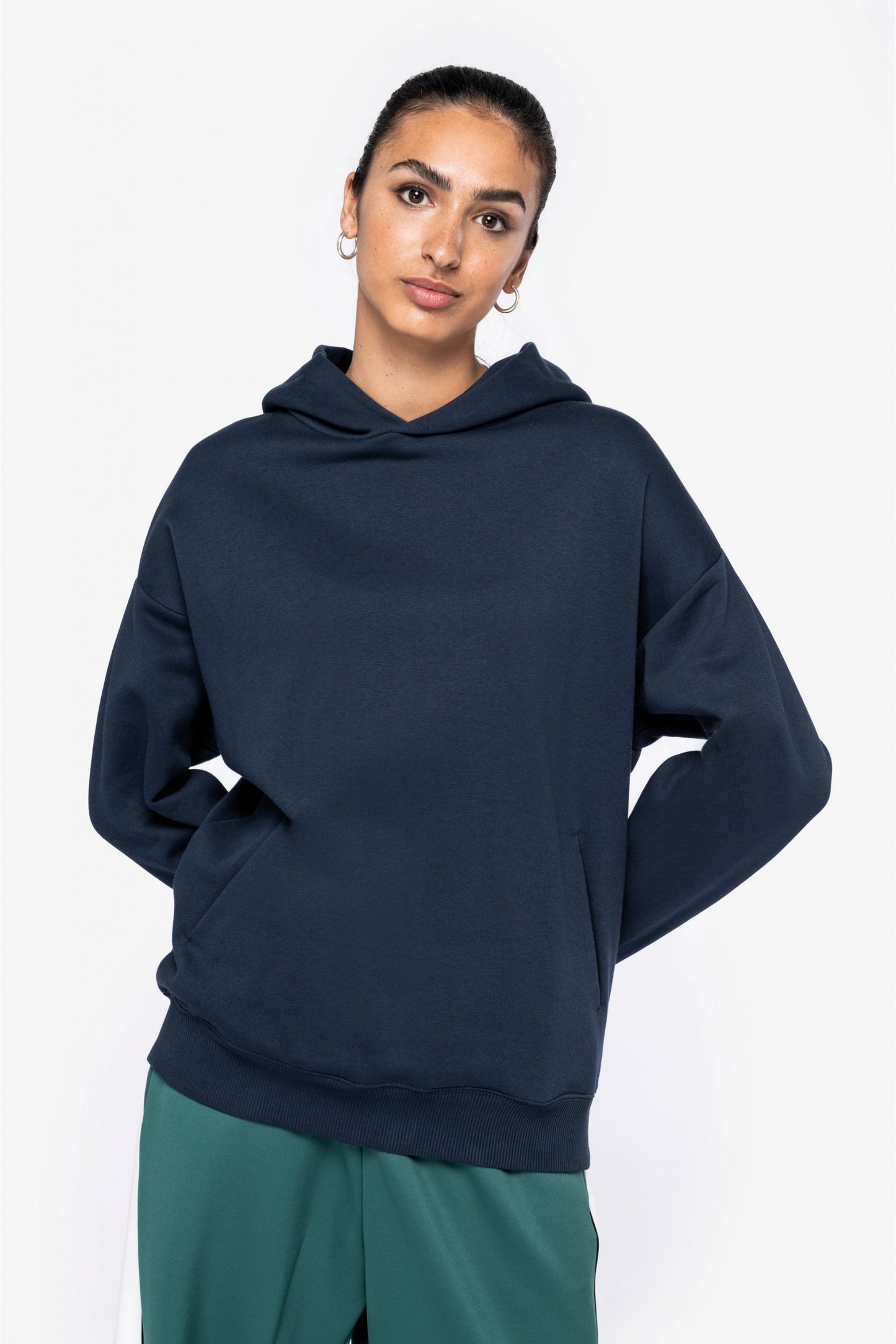 NS408 - Sweat-shirt écoresponsable à capuche oversize unisexe