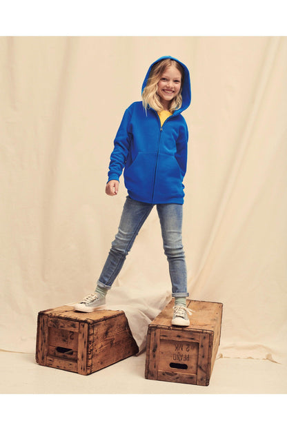 SC62045 - Sweat-shirt enfant zippé capuche Classic - Ak. Custom Clothting Solutions